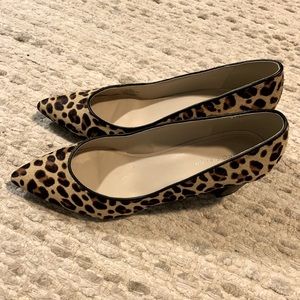 Marc Fisher Cheetah print heels, size 8